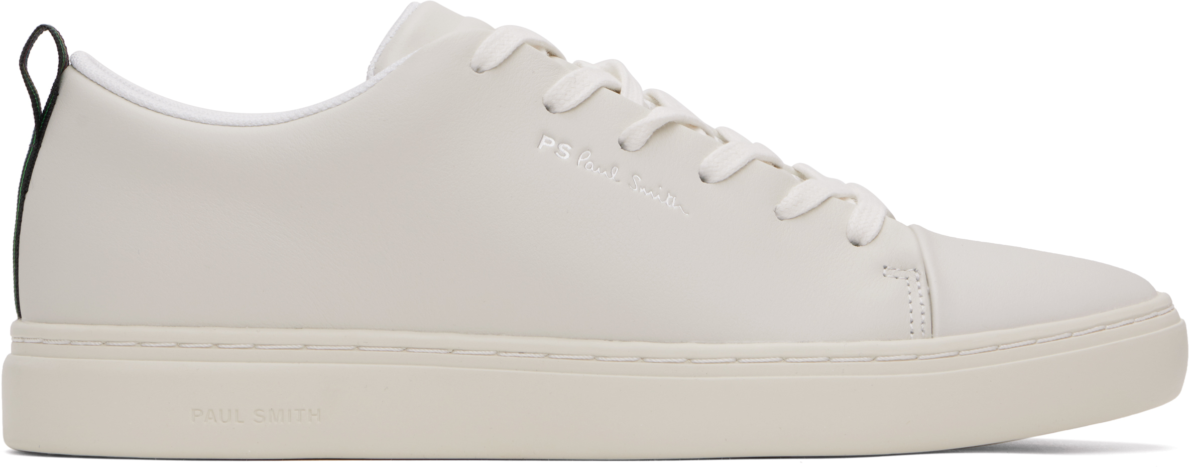 Off-White Leather Lee Sneakers