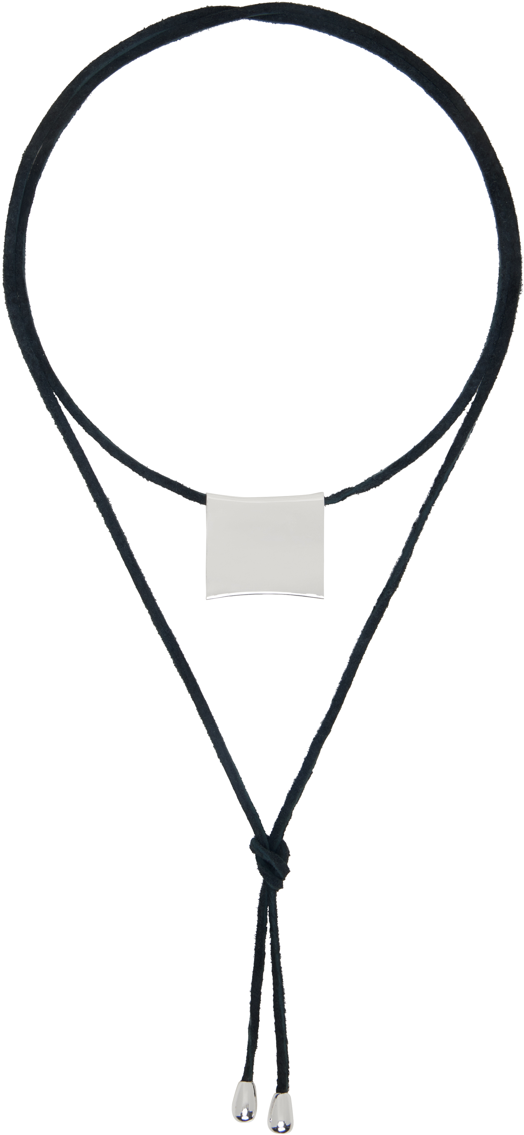 éliou Black Tatum Wrap Necklace