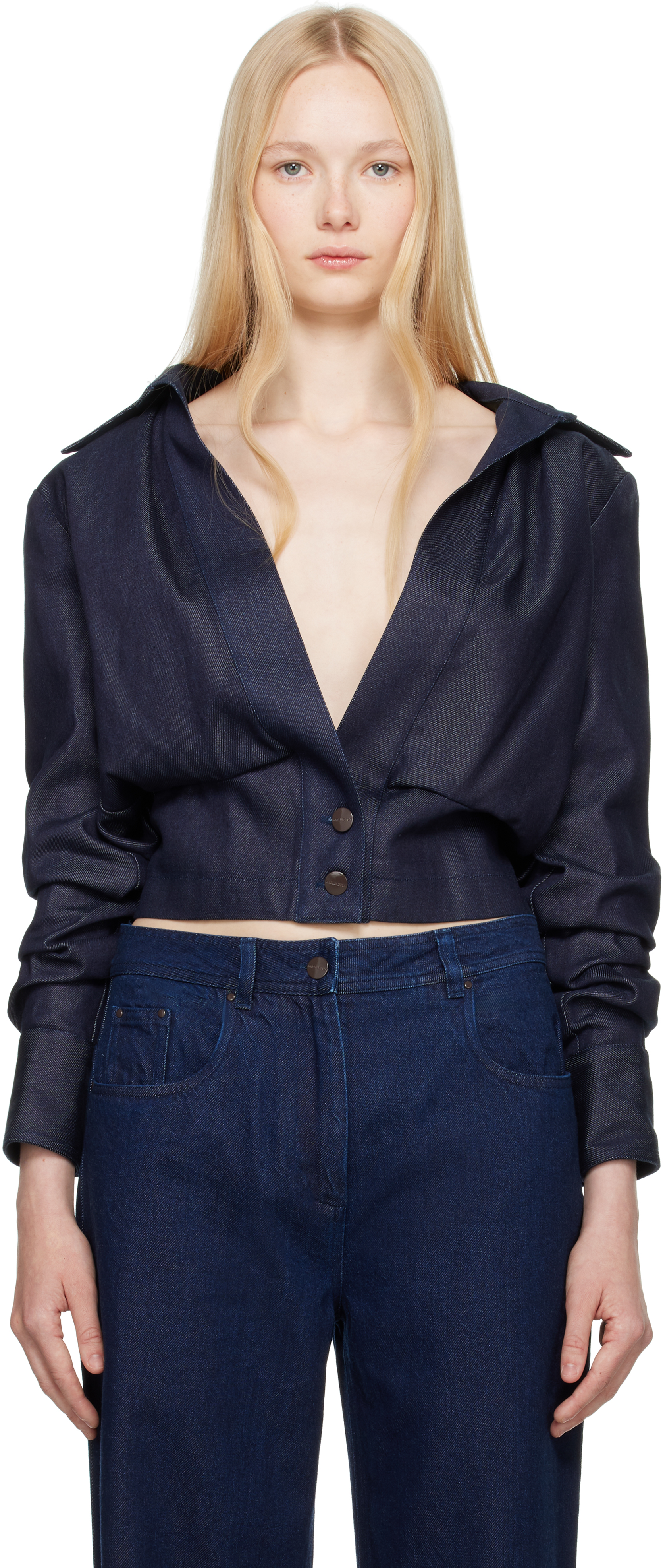 Navy Ada Denim Jacket