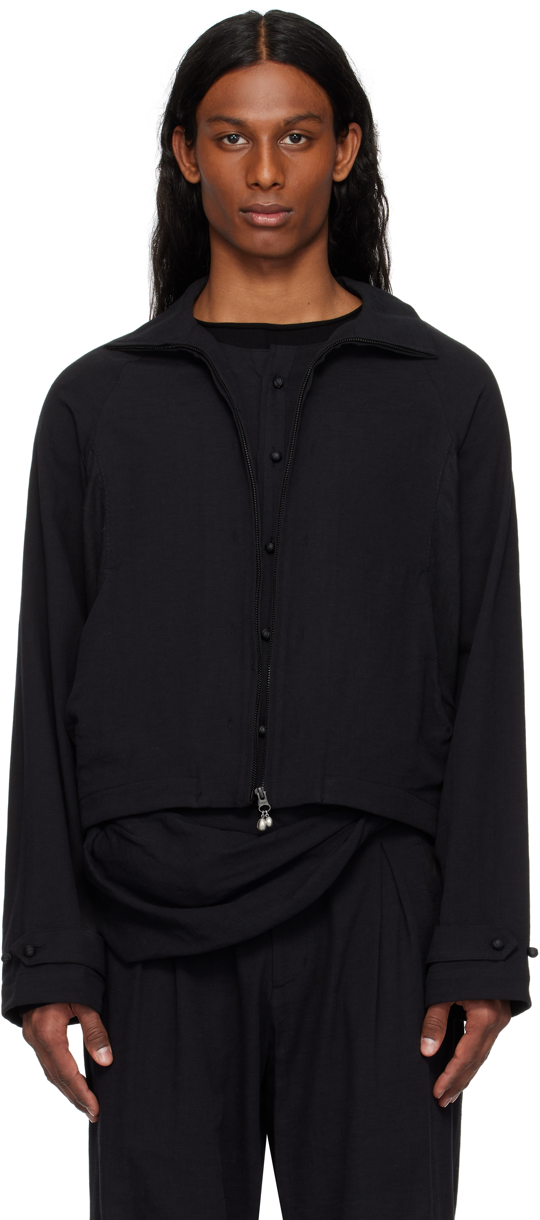 Black Seed Charm Jacket