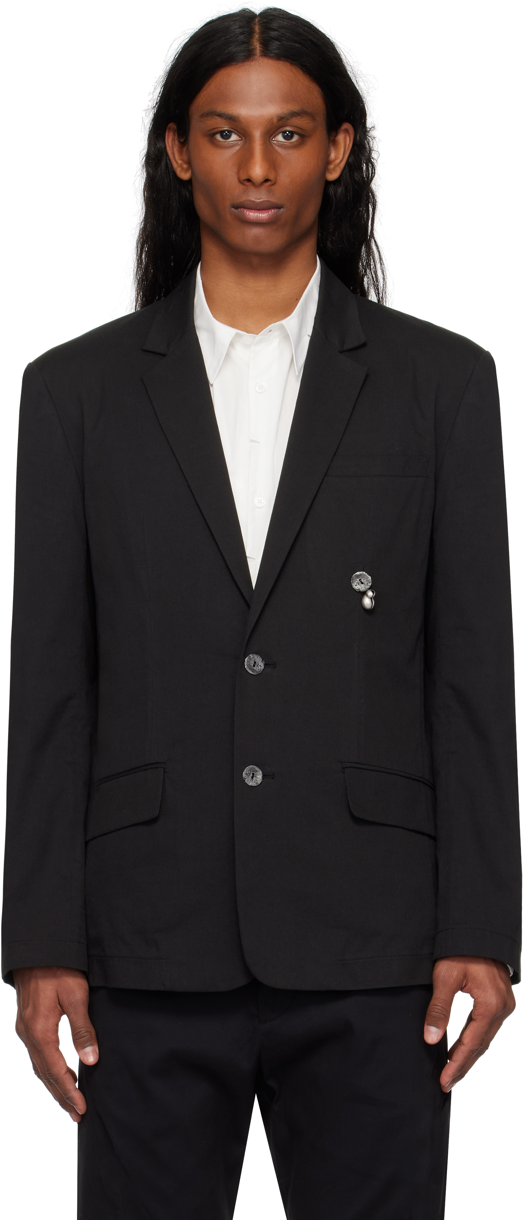 Black Seed Charm Blazer