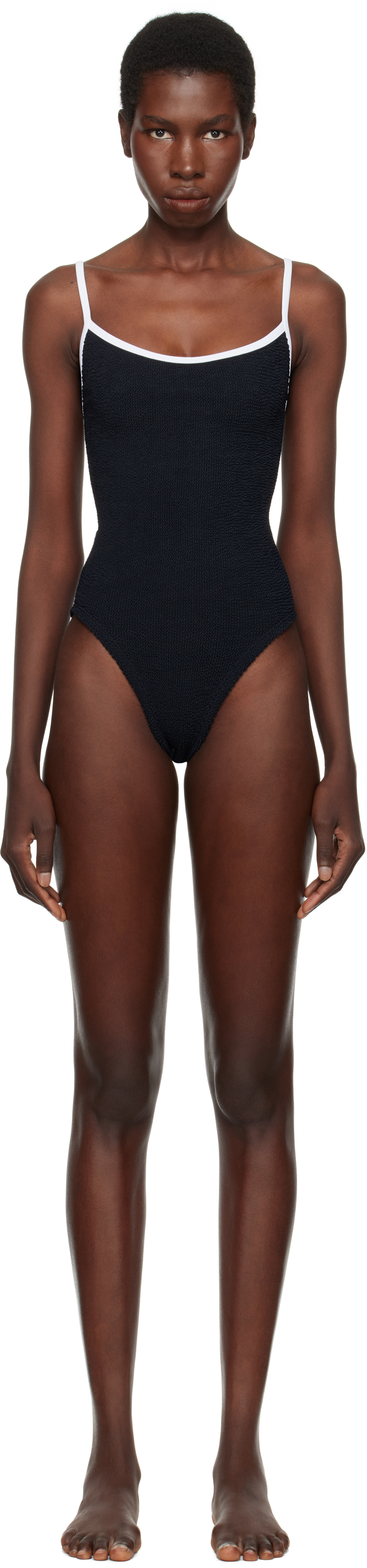 Pink & Red Pamela Contrast Swimsuit