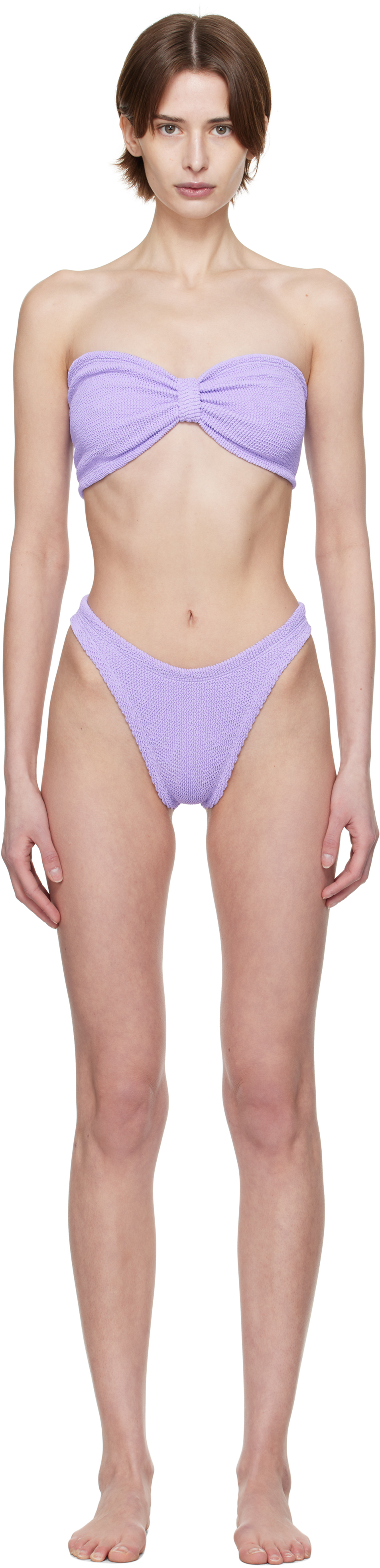 【関税込み】Hunza G パープル Jean ビキニ Purple Jean Bikini by Hunza G on Sale