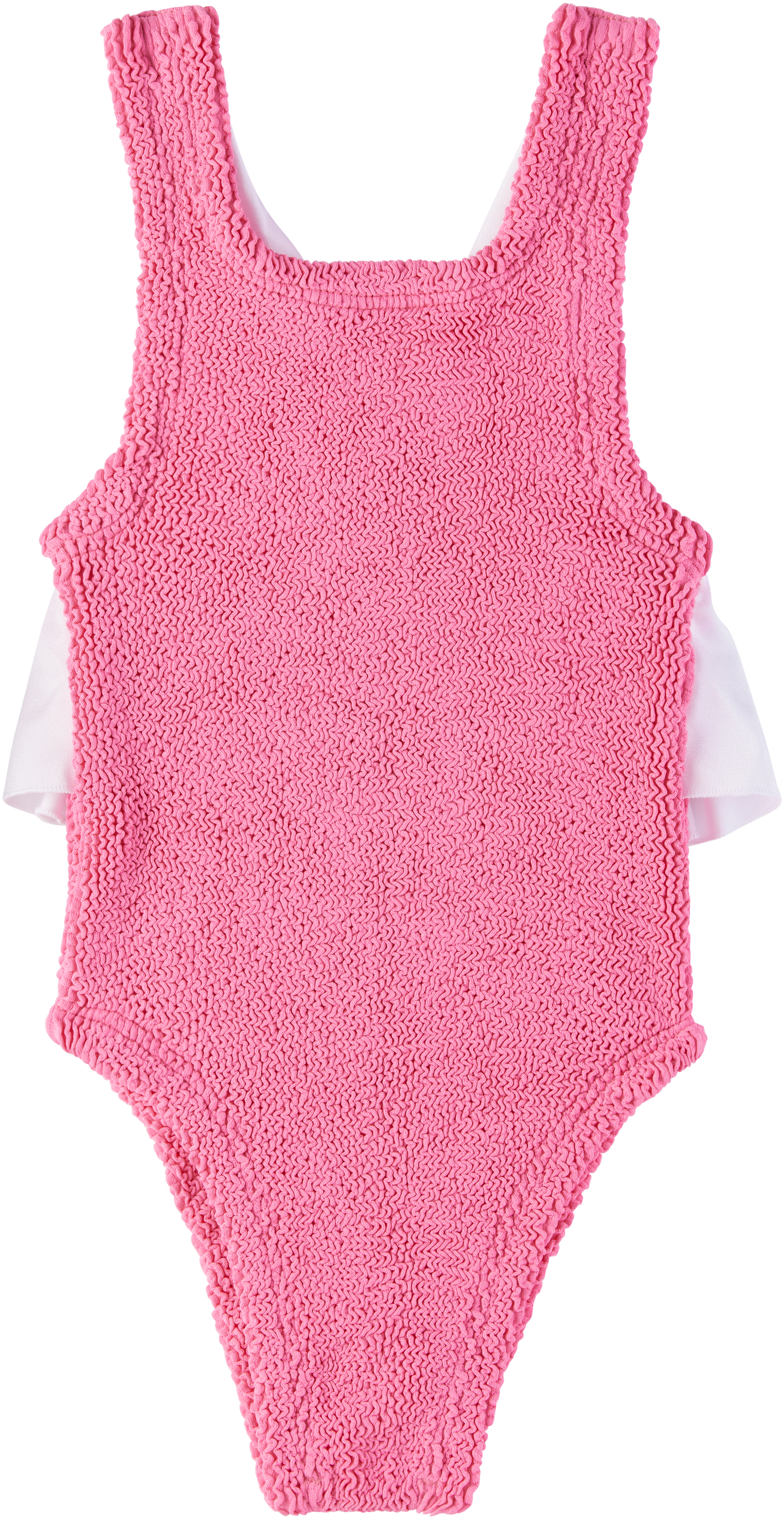 Hunza G Baby Pink Lara Swimsuit In Candy Pink