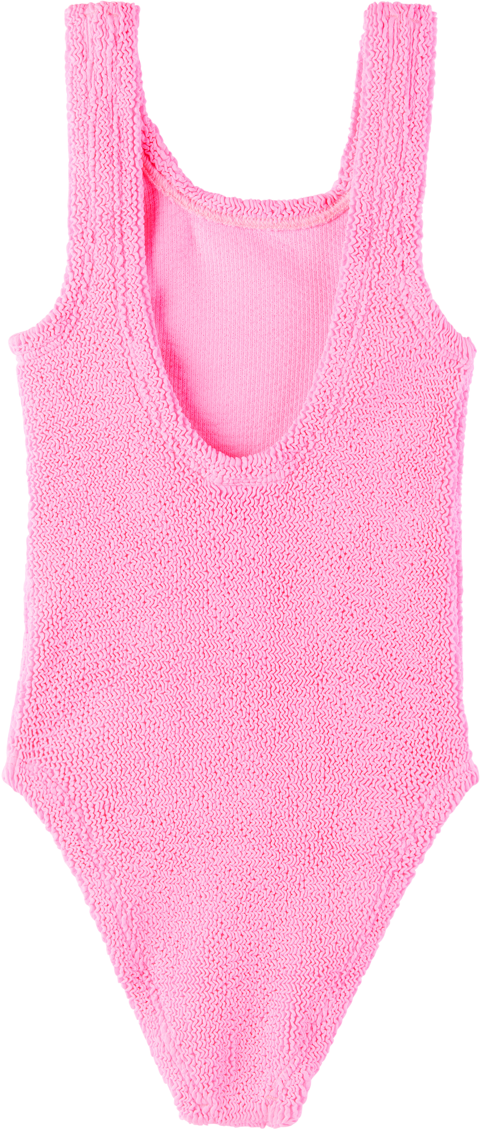 HUNZA G KIDS PINK CLASSIC SWIMSUIT