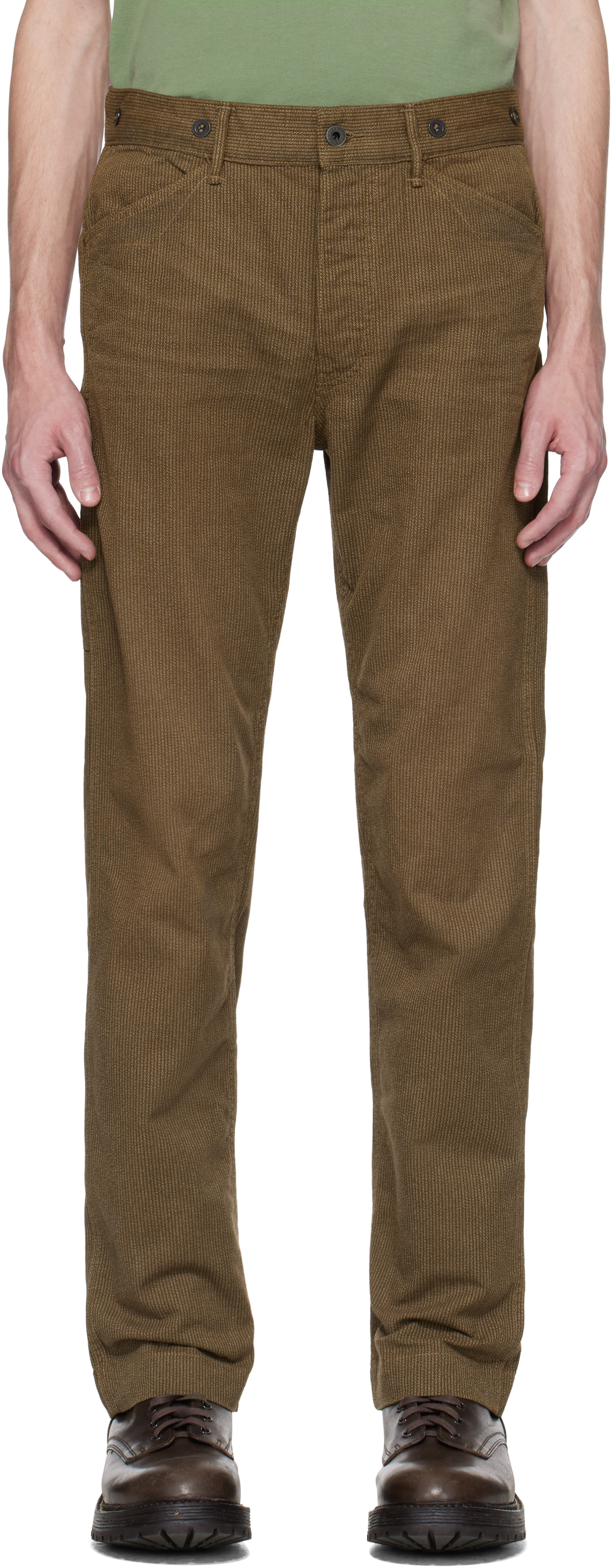 も*ん様 RRL JASPE STRIPED WORKMANS TROUSER RALPH LAUREN RRL Striped Jaspe Twill Field Trouser | endource