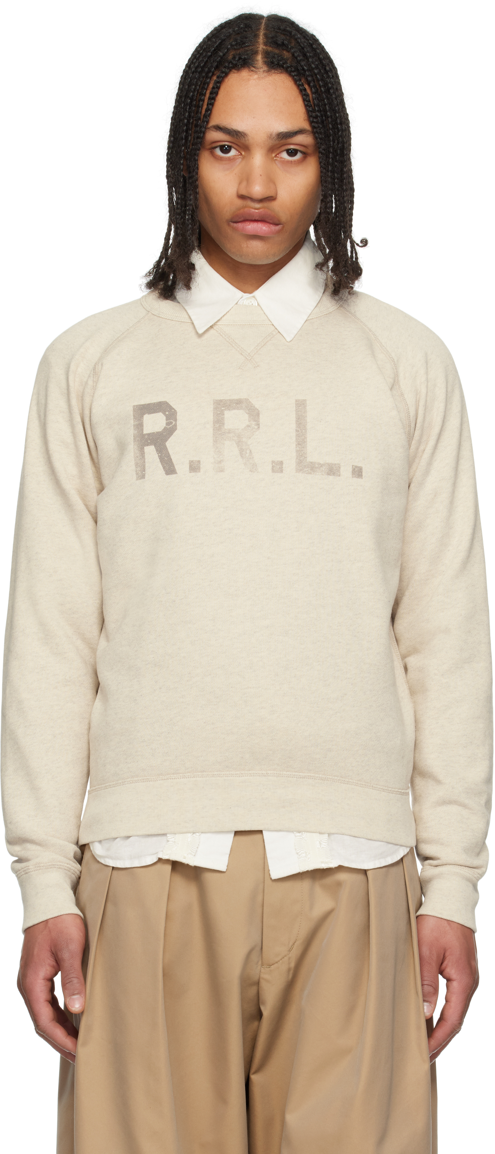 RRL キルティングスウェット RRL - RRL ダブルアールエル 24AW ウールジャカードオーバー