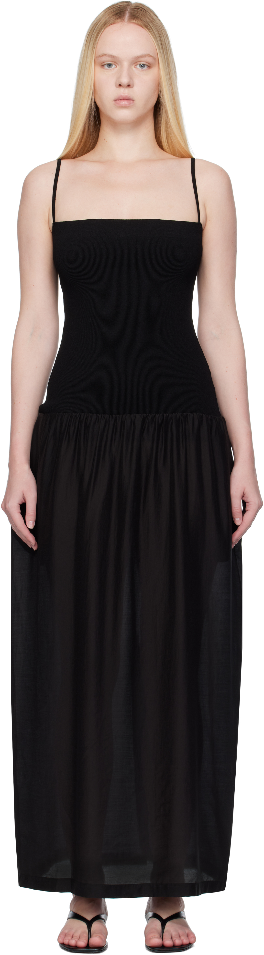 AMOMENTO ♥ silky knit maxi dress /追跡付 AMOMENTO - Women Silky Knit Maxi Dress – Atelier New York