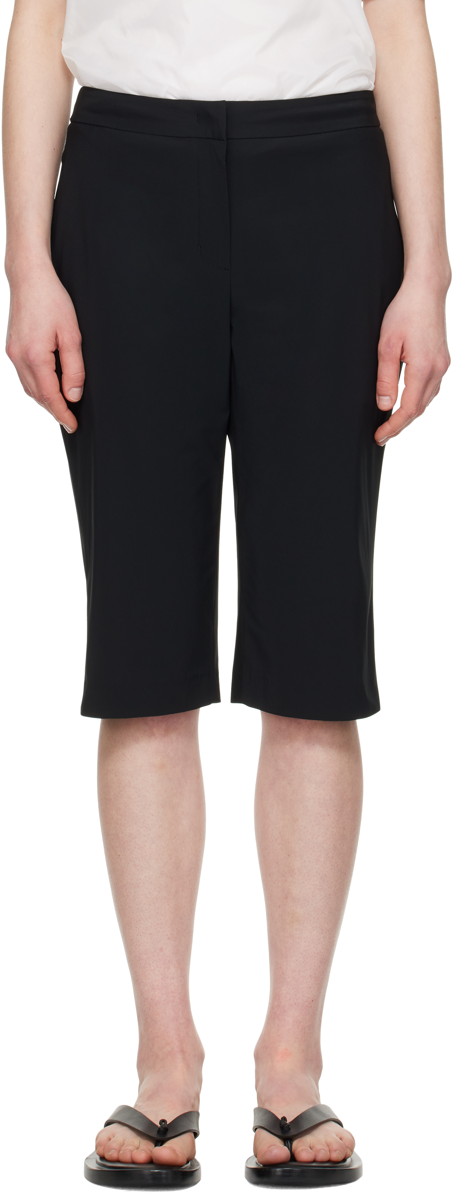 Black Bermuda Shorts