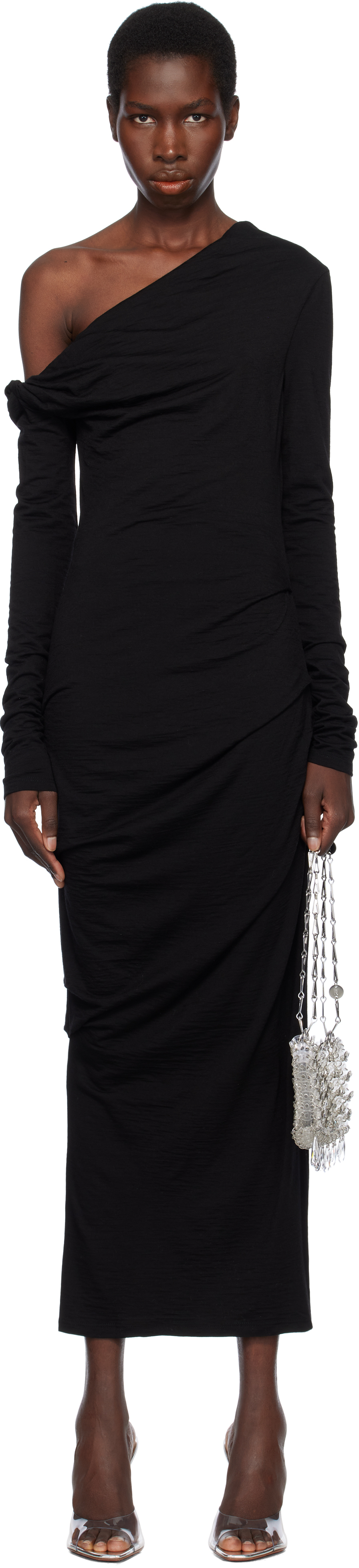 Black Elemental Manahou Maxi Dress