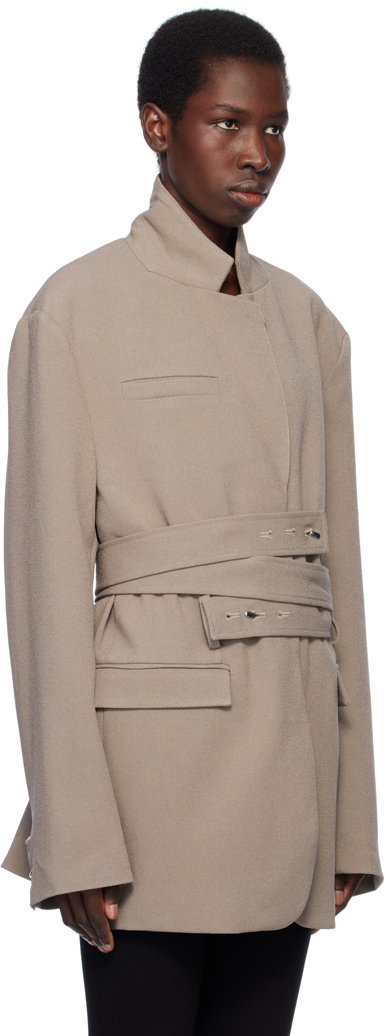 PARIS GEORGIA TAUPE NALA BLAZER