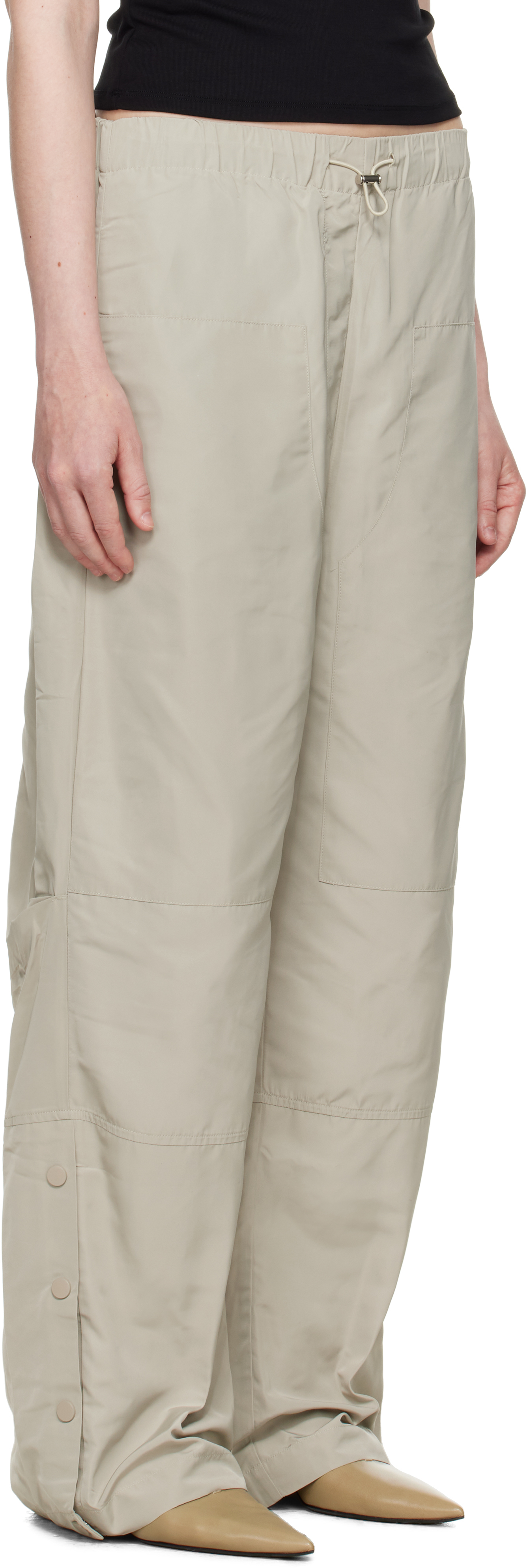 Paris Georgia Khaki Elemental Ida Top In Fog