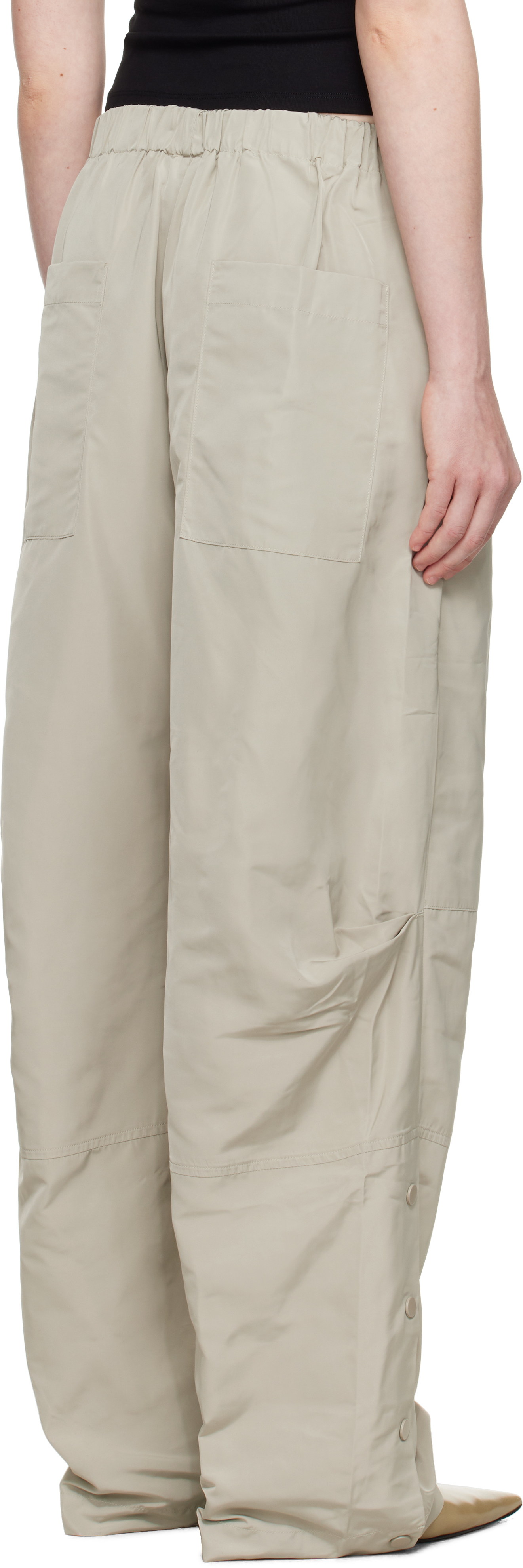 Paris Georgia Khaki Elemental Ida Top In Fog