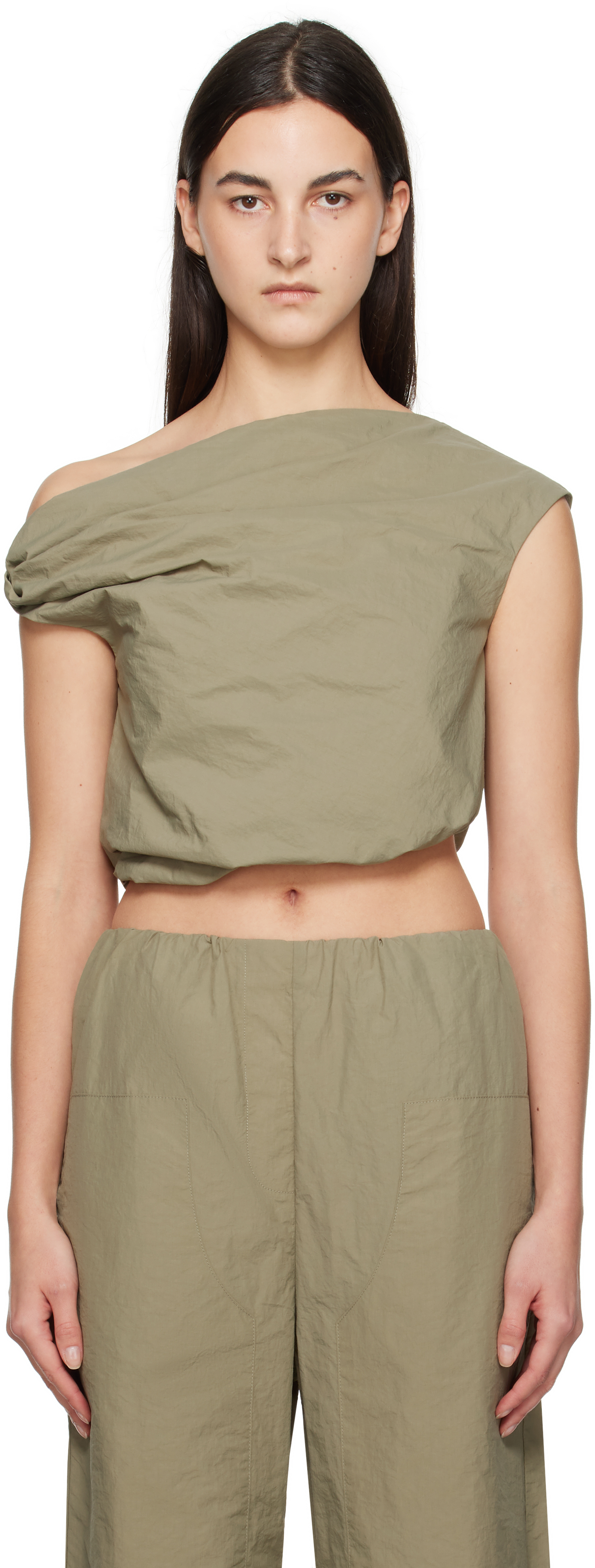 Khaki Alice Blouse