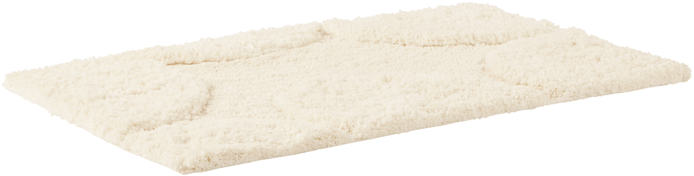 Mush Studios Off-white Pointe Bath Mat In Ecru