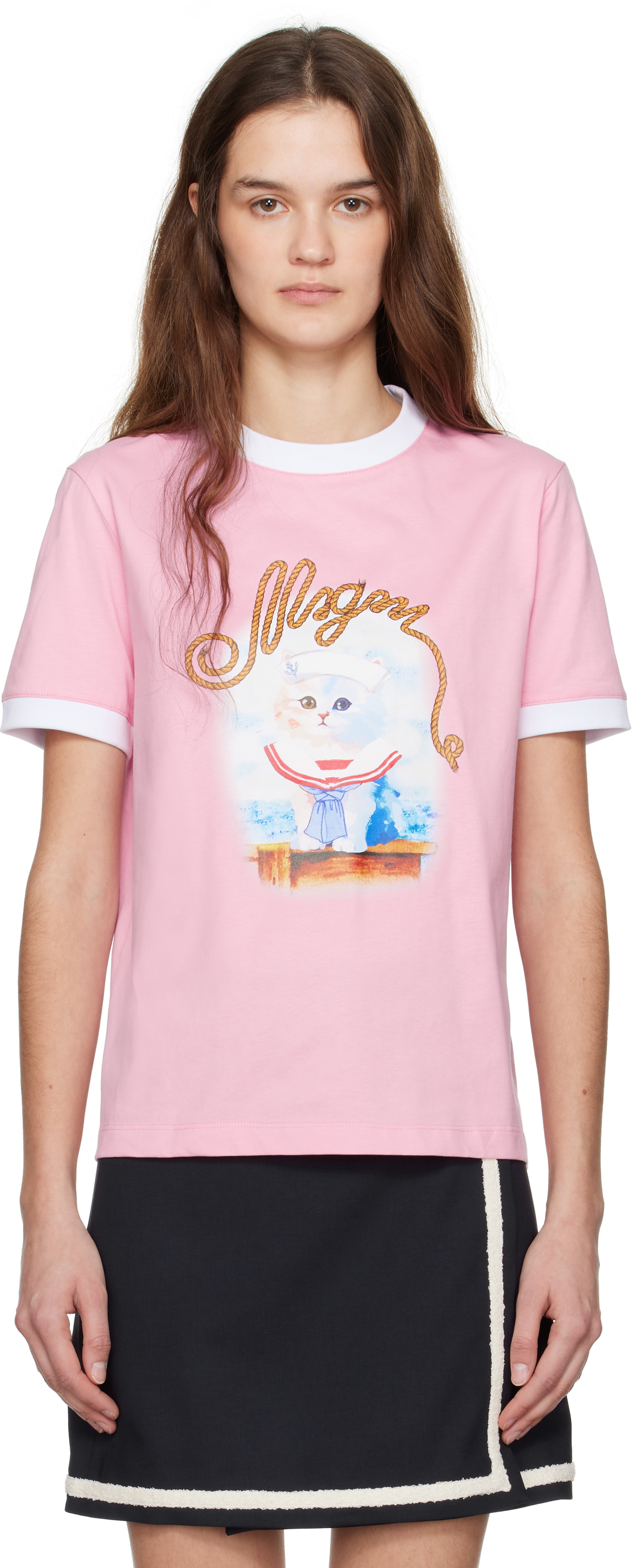 Pink Sailor Kitty T-shirt