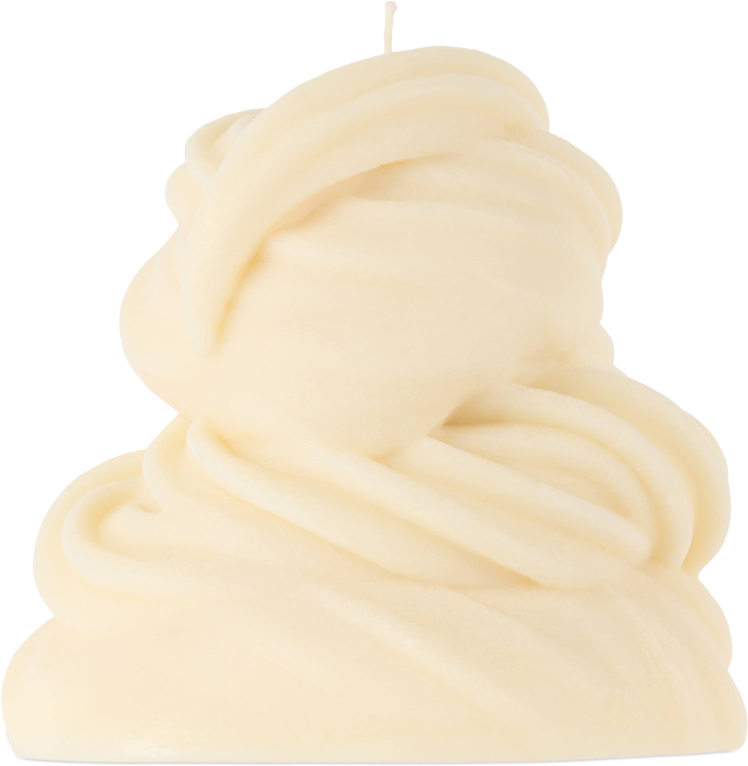 Completedworks Off-white 'soft Serve?' Candle In Yellow