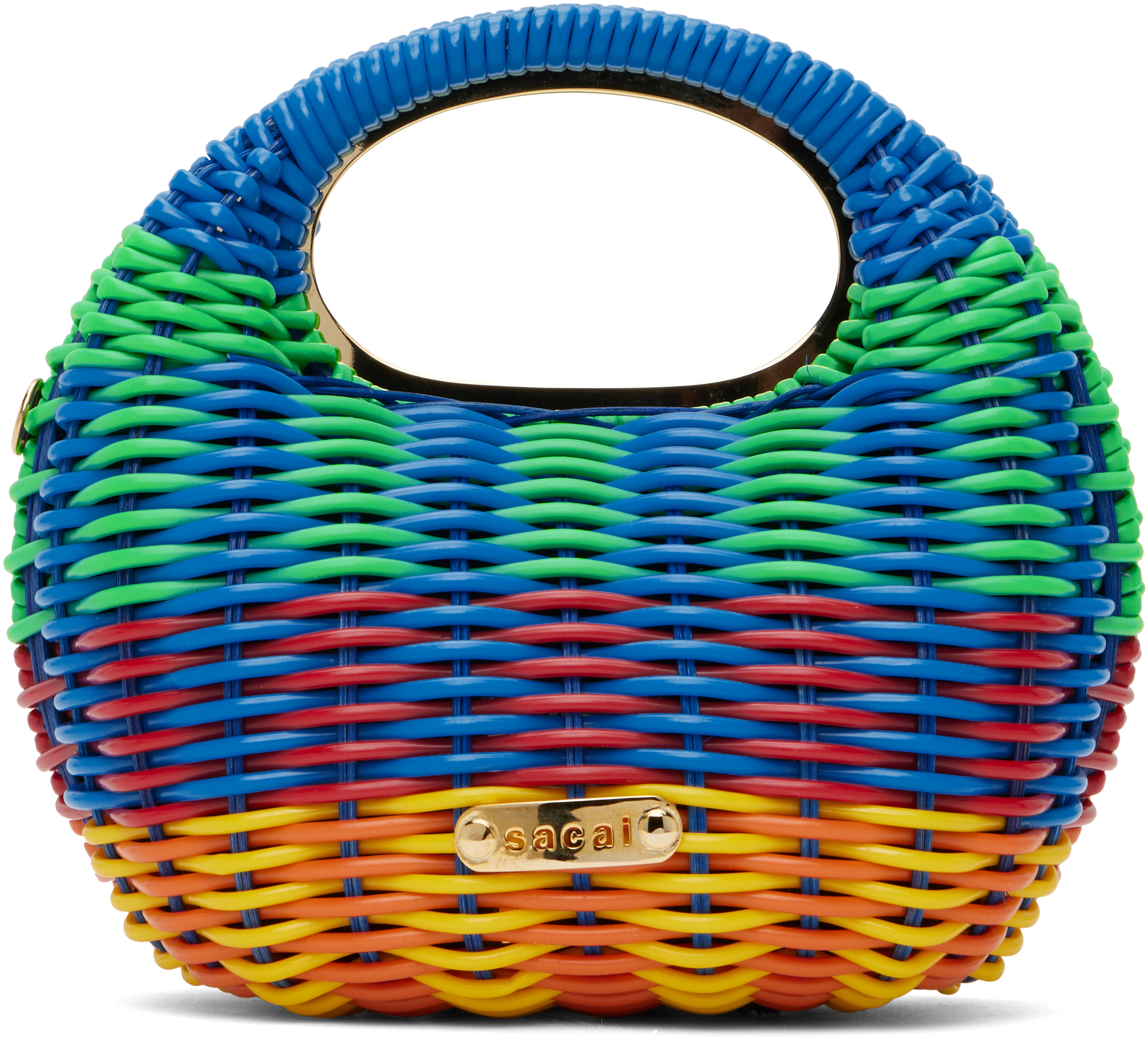 Multicolor Round Bag