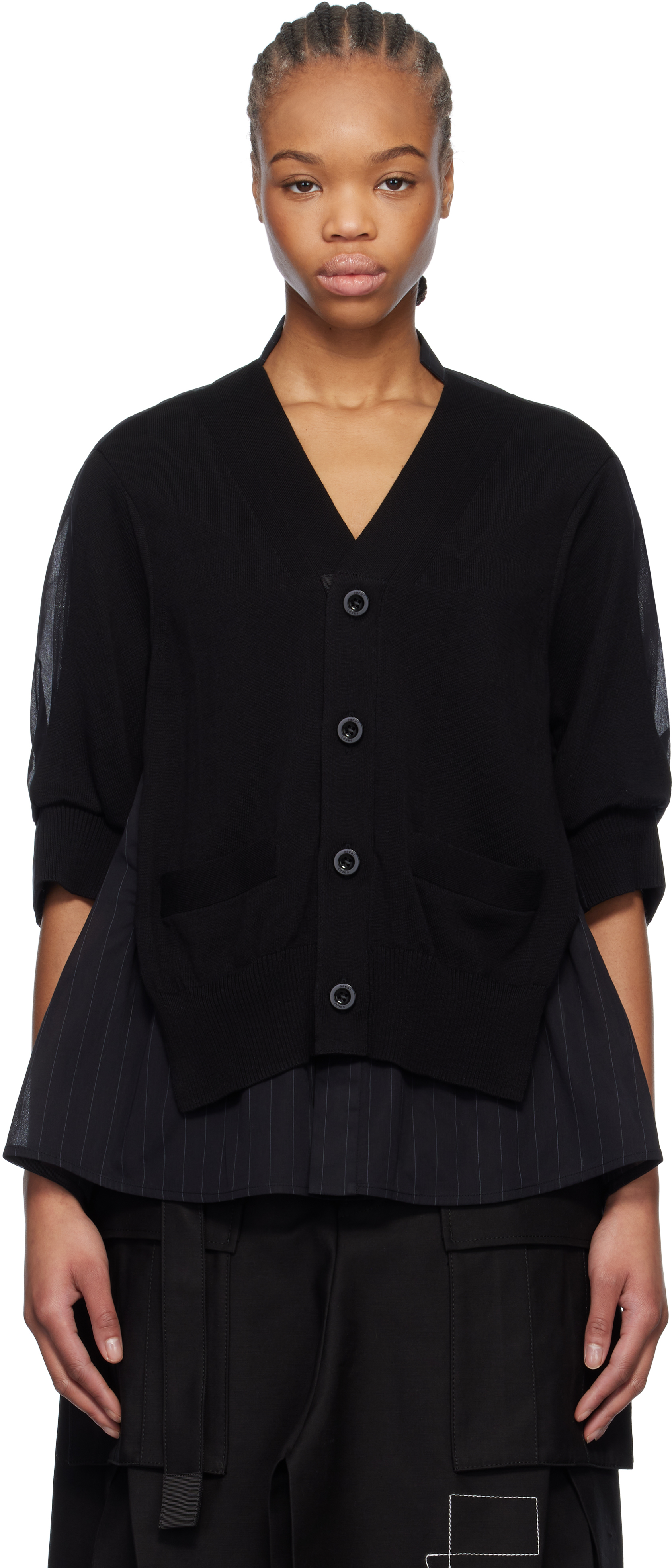 Sacai cardigans for Women | SSENSE