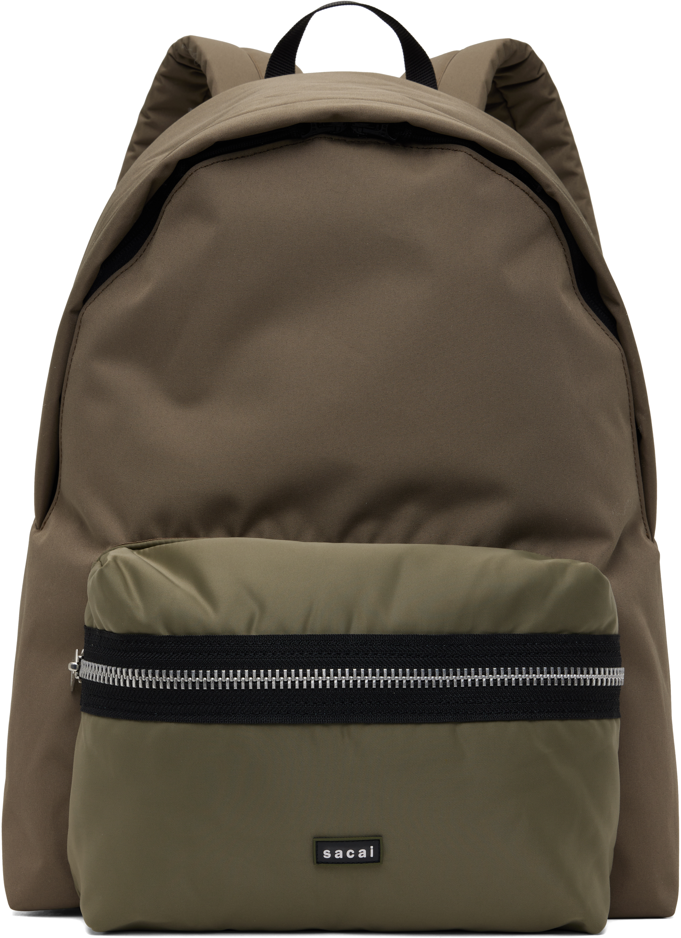 Taupe Pocket Backpack