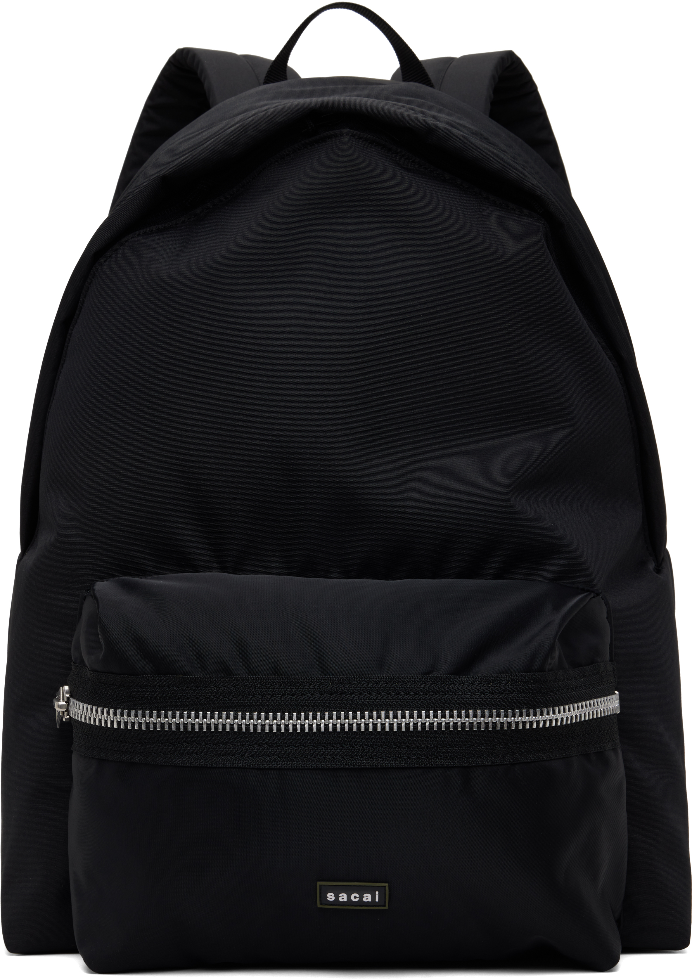 Black Pocket Backpack