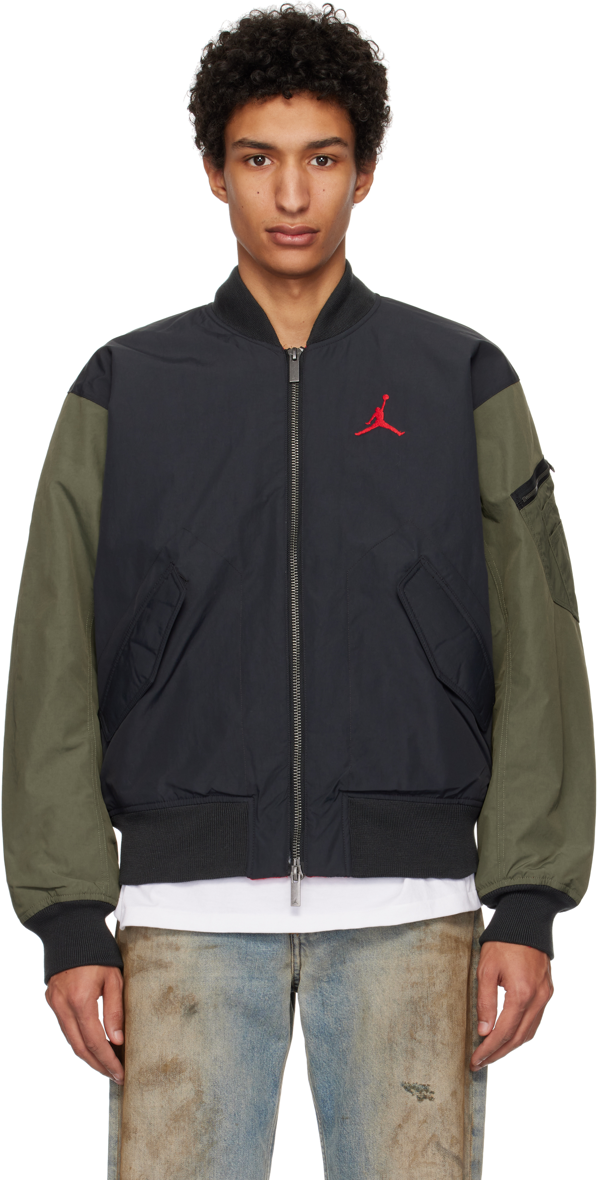 新品 NIKE Jordan RENEGADE ボンバージャケット 軽量撥水 L