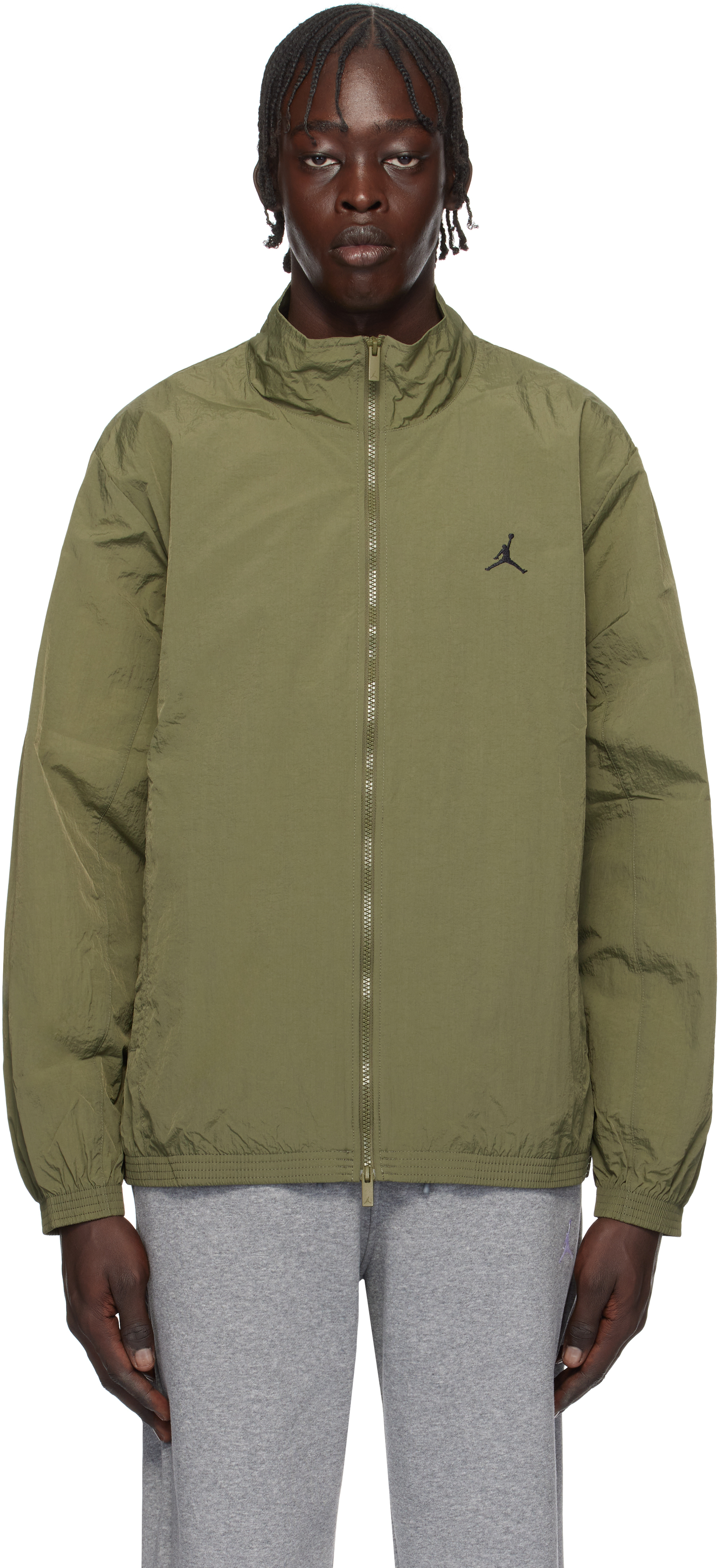 Khaki Jordan Essentials Jacket