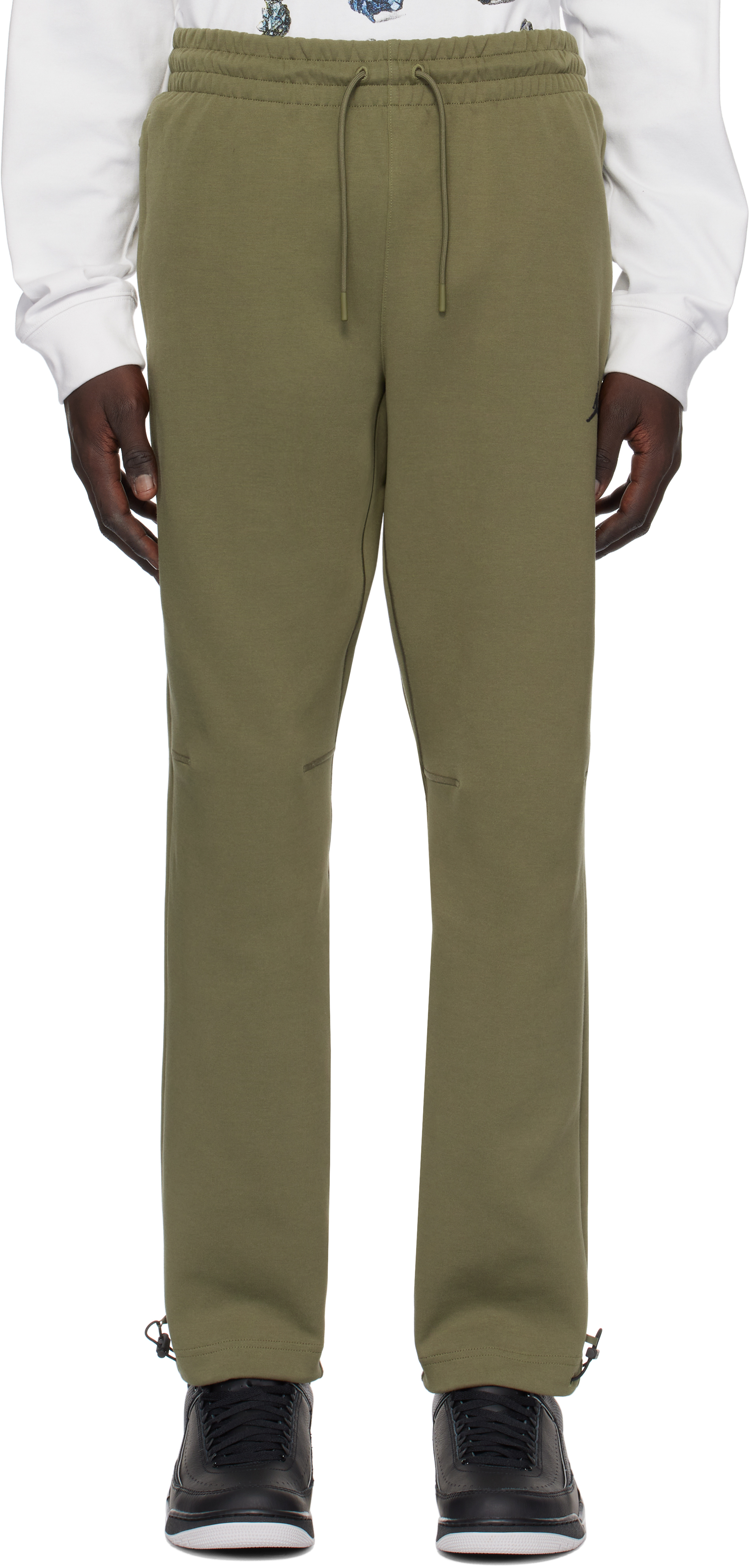 Khaki Jordan Sport Hoop Fleece Sweatpants