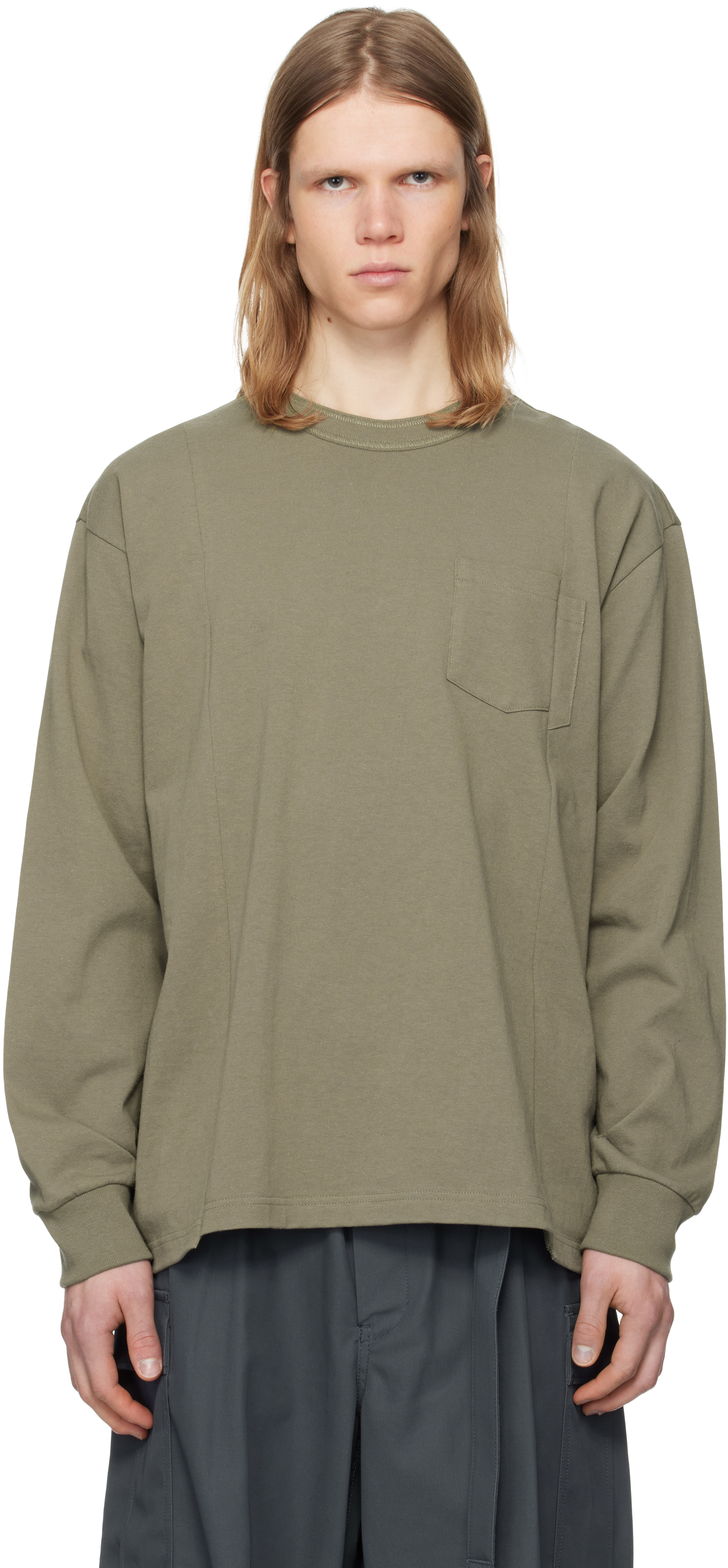 【関税込み】sacai トープ コットン ジャージ Tシャツ sacaiのトープ コットン ジャージ L/S Tシャツがセール中