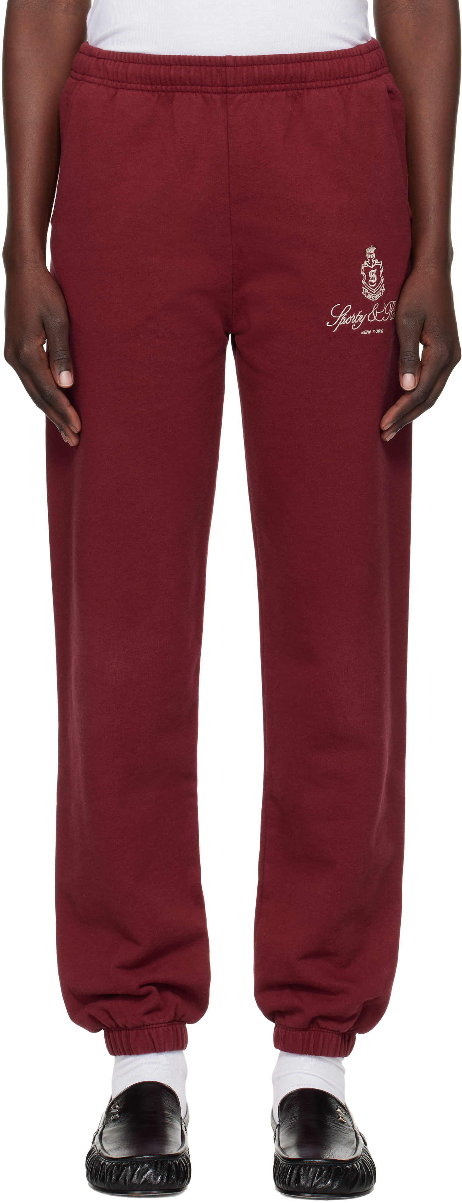 Burgundy Vendome Sweatpants