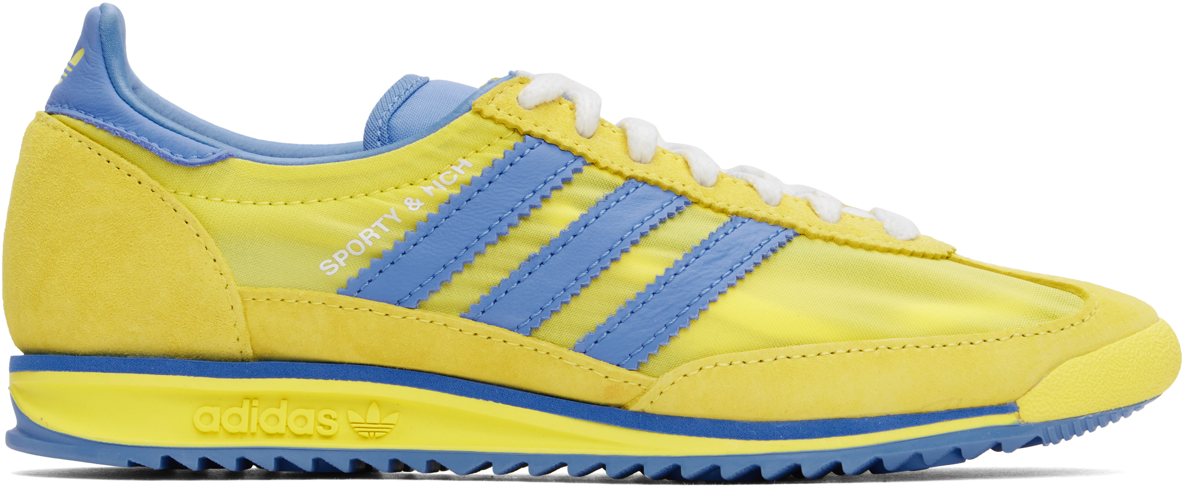 Yellow & Blue adidas Originals Edition SL72 Sneakers