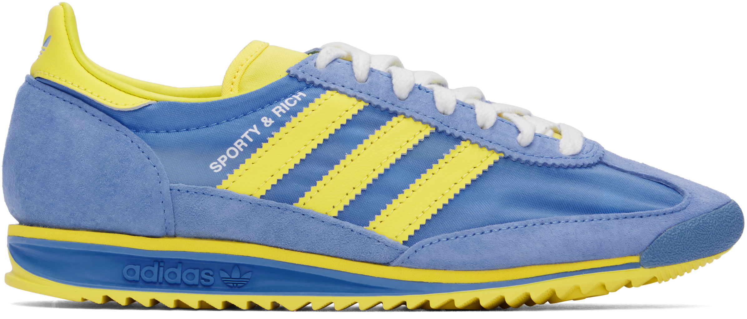 Yellow & Blue adidas Originals Edition SL72 Sneakers