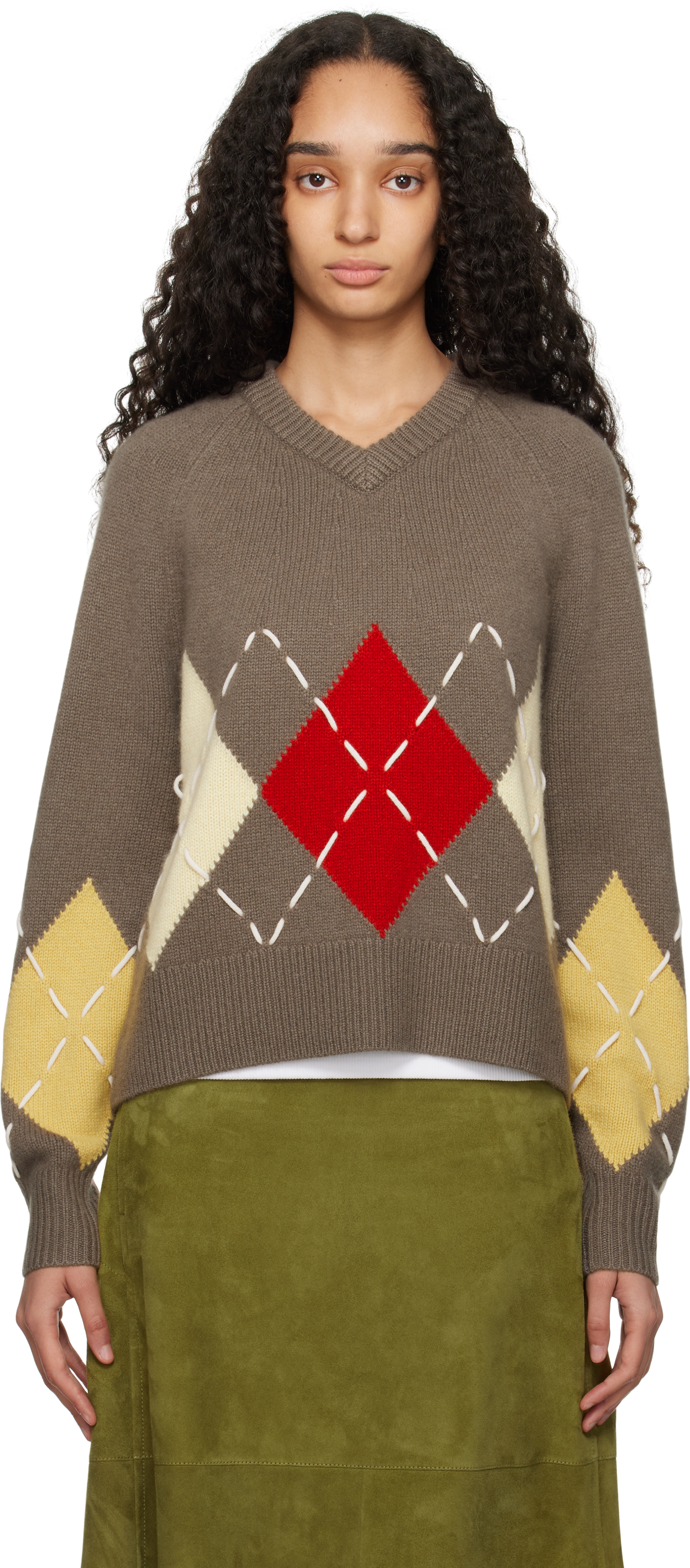 Brown Sloane Sweater