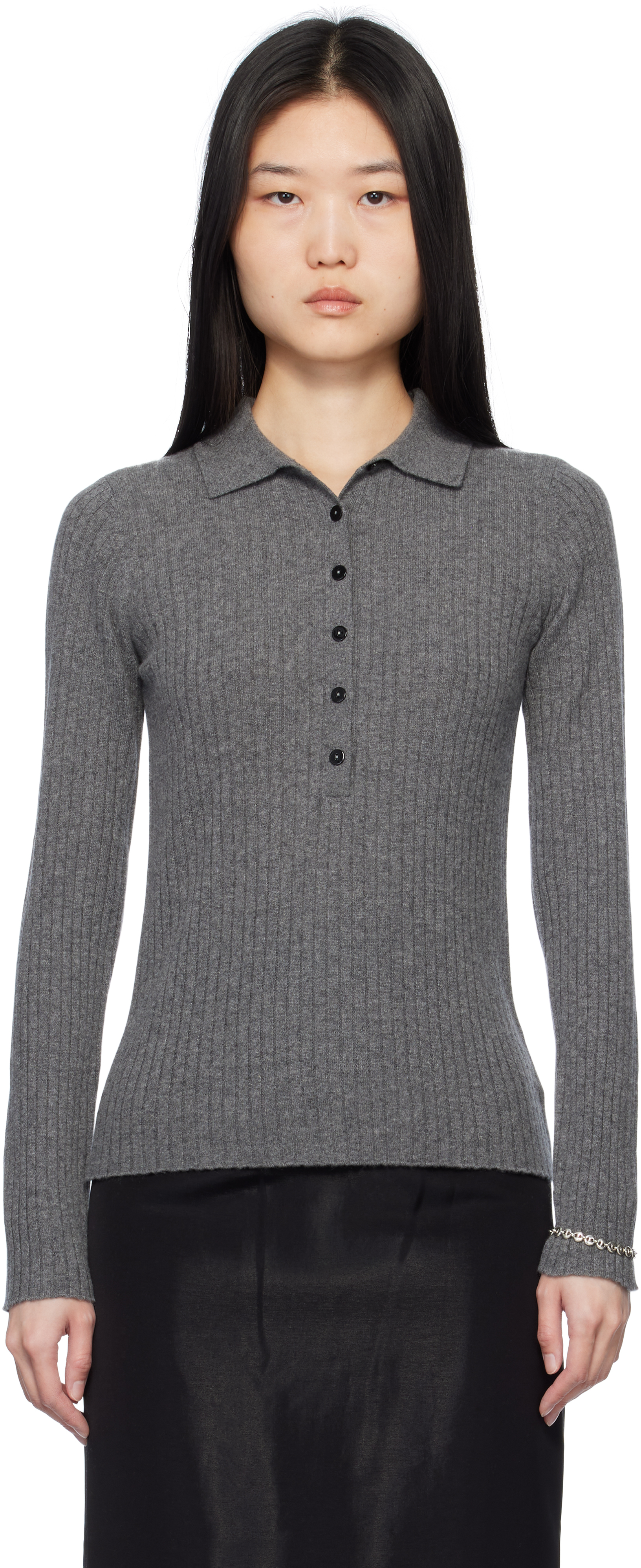 Gray Mable Polo