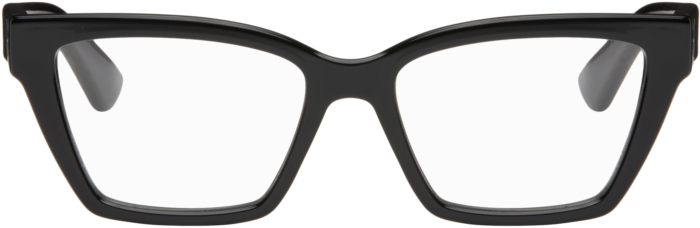 【関税込み】Gucci ブラック Minimal キャットアイメガネ Gucci: ブラック Minimal キャットアイメガネ | SSENSE 日本