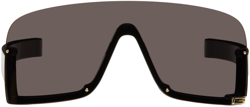 Black Shield Sunglasses