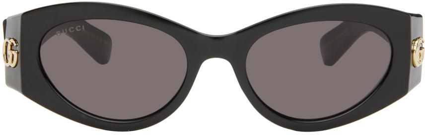 Black Cat-Eye Sunglasses