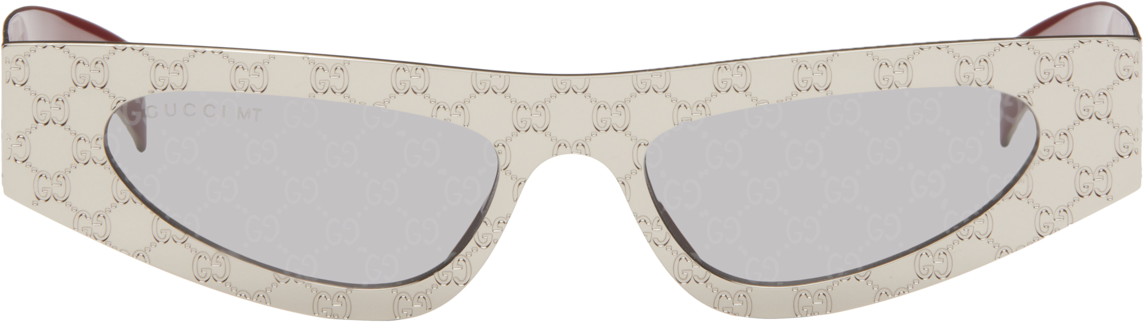 Silver Fashion Show Cat Eye Sunglasses