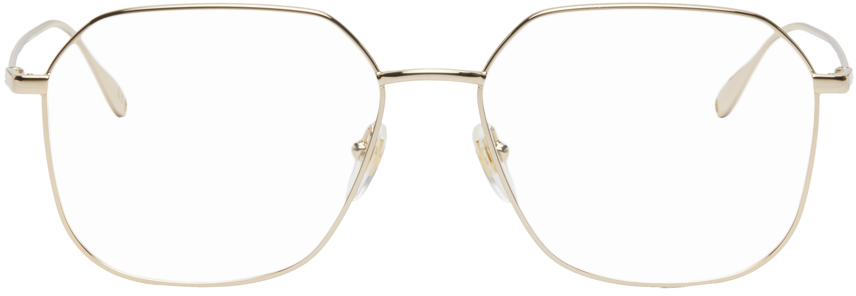 Gold Hexagonal Glasses