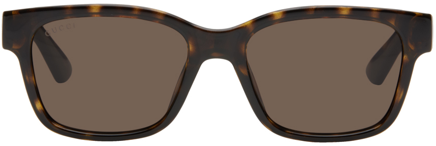 Brown Minimal Sunglasses