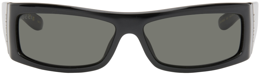 Black Rectangular Sunglasses