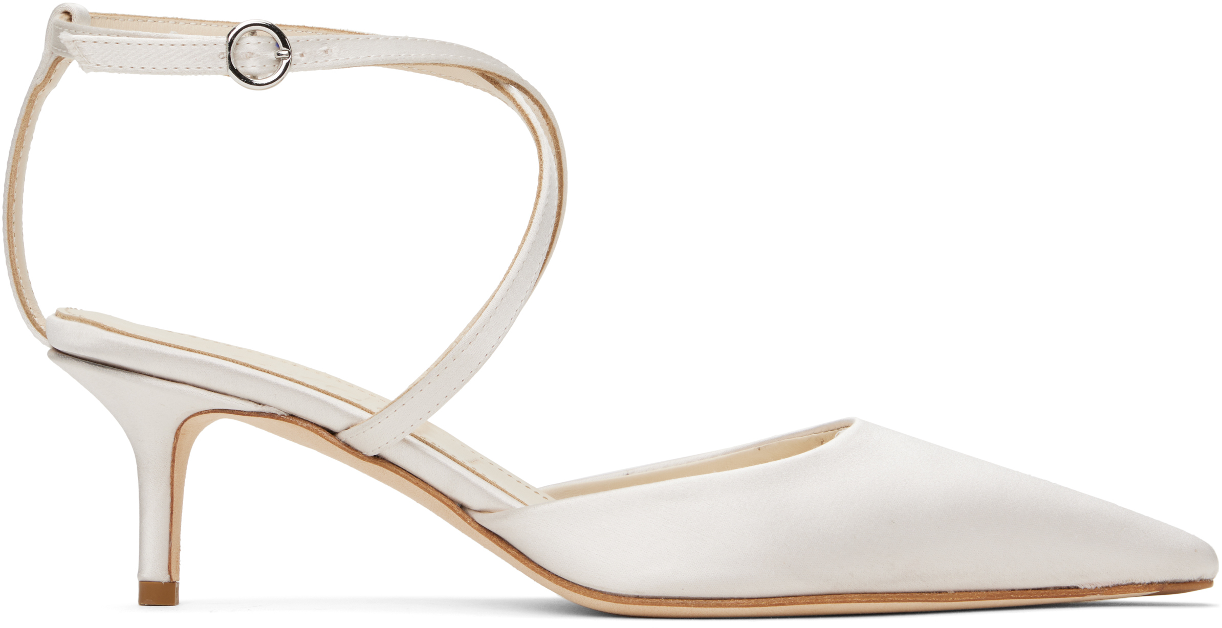 Off-White Salome Satin Heels