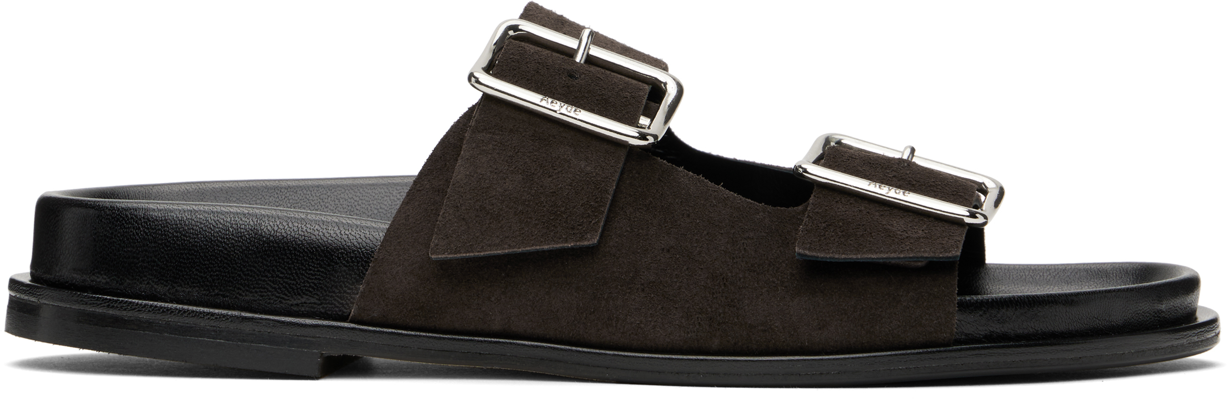 Brown Meena Leather Sandals