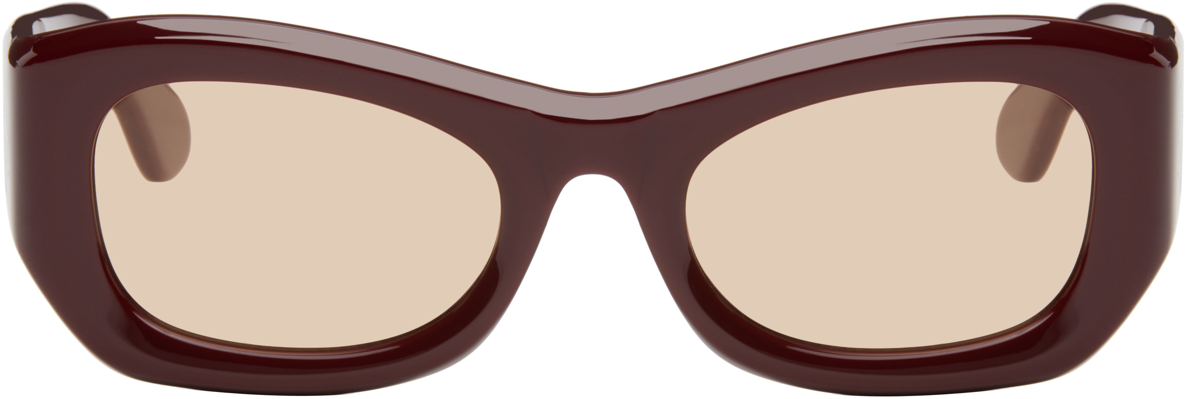 Burgundy Tangerine Sunglasses