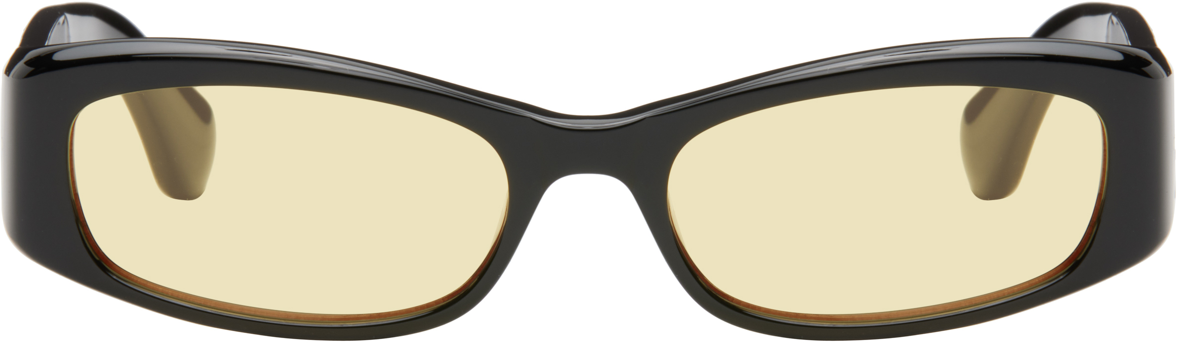 SSENSE Exclusive Black Leila Sunglasses