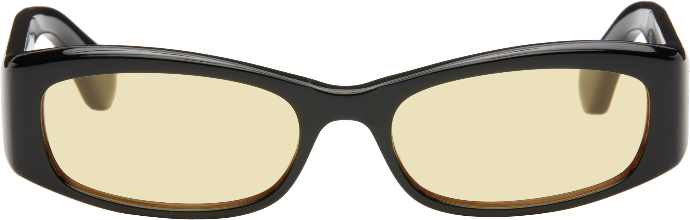 SSENSE Exclusive Black Leila Sunglasses