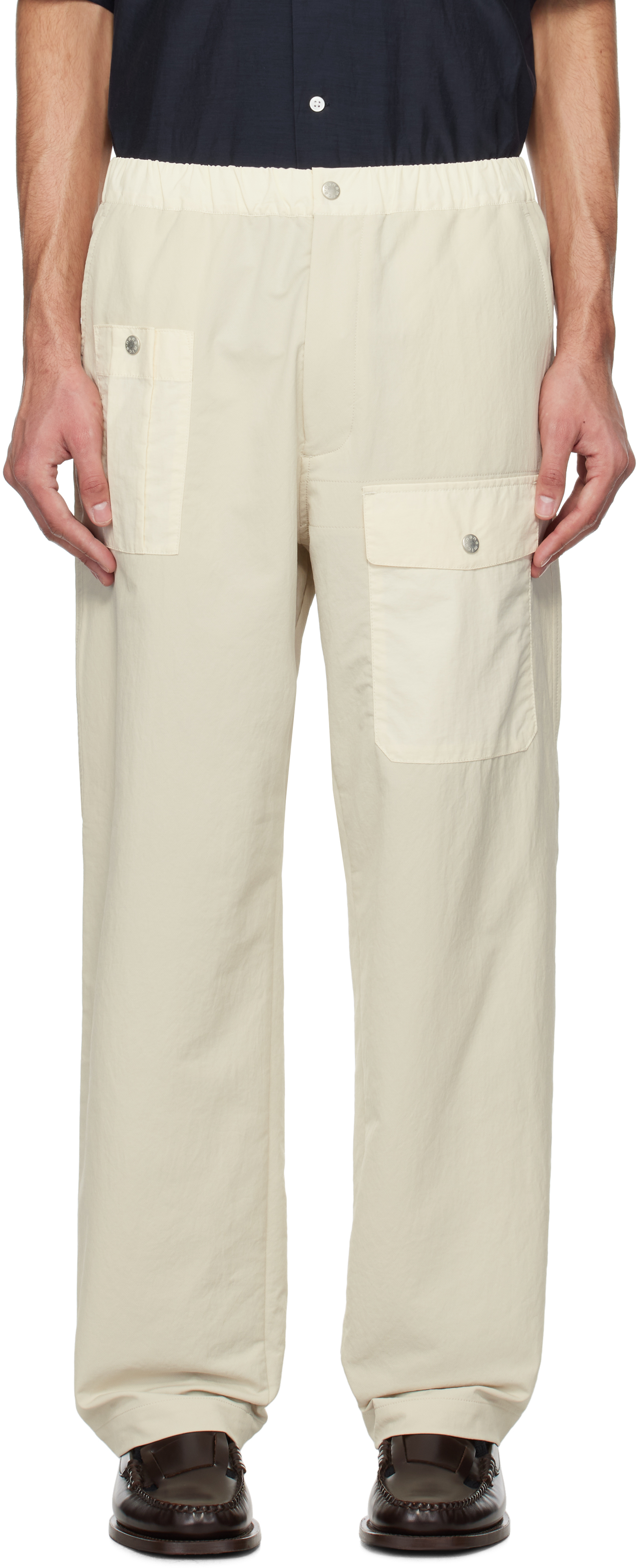 nanamica Stripe Easy Cargo Pants WSストライプ