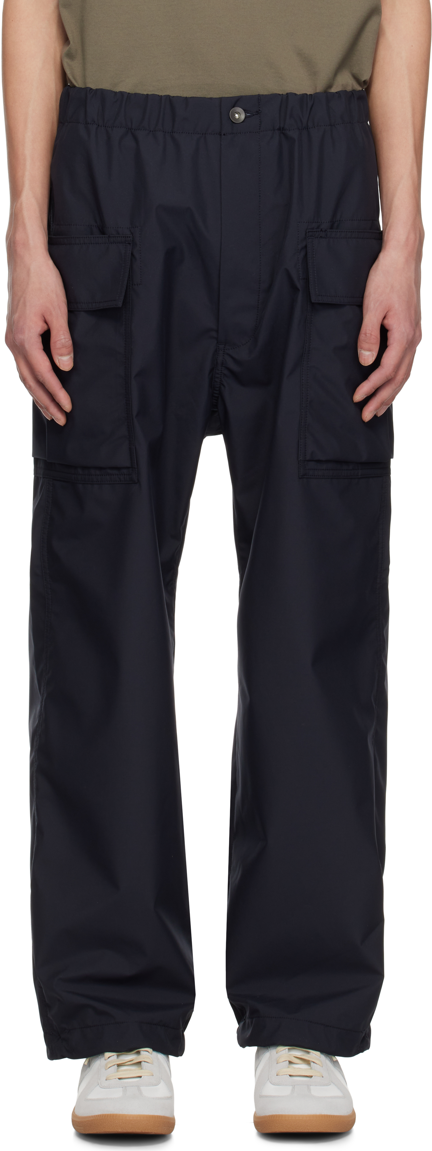 Navy 3L PERTEX SHIELD Cargo Pants