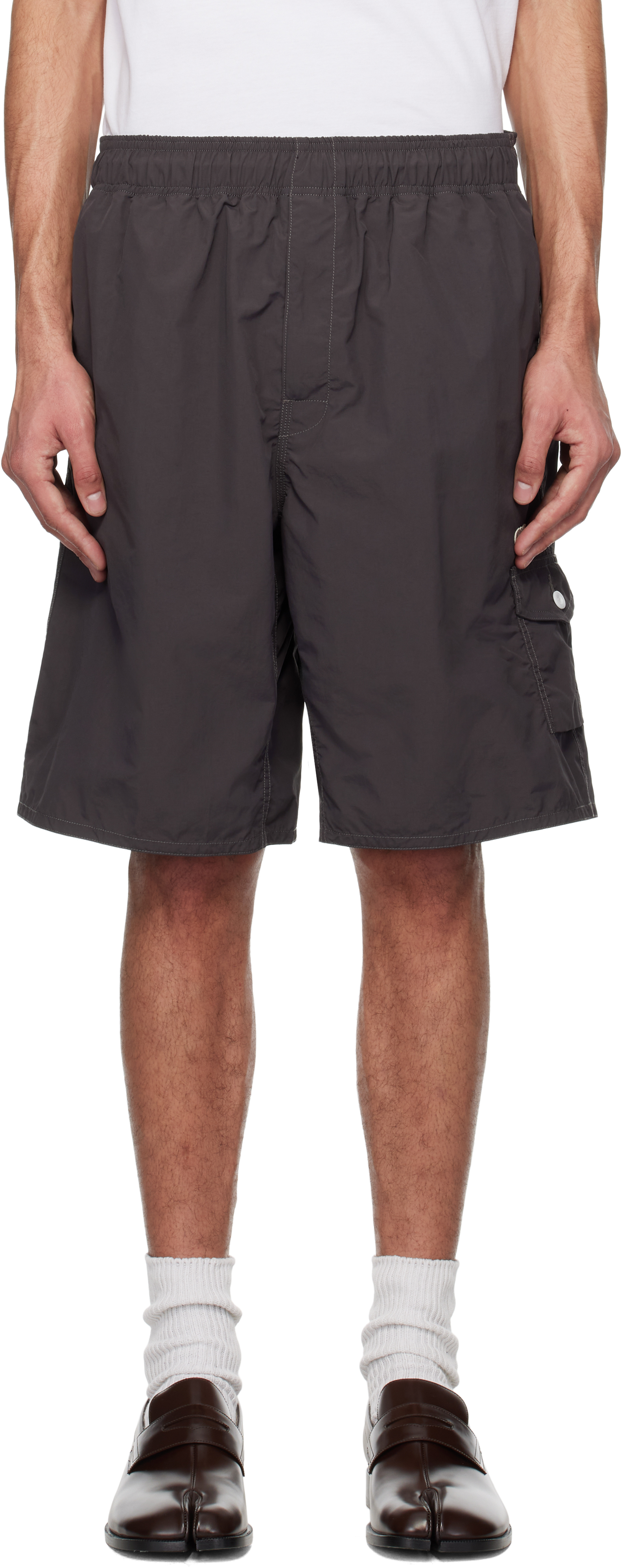 nanamica ナナミカ ショートパンツ グレー ３２ nanamica グレー ショートパンツ サイズ32