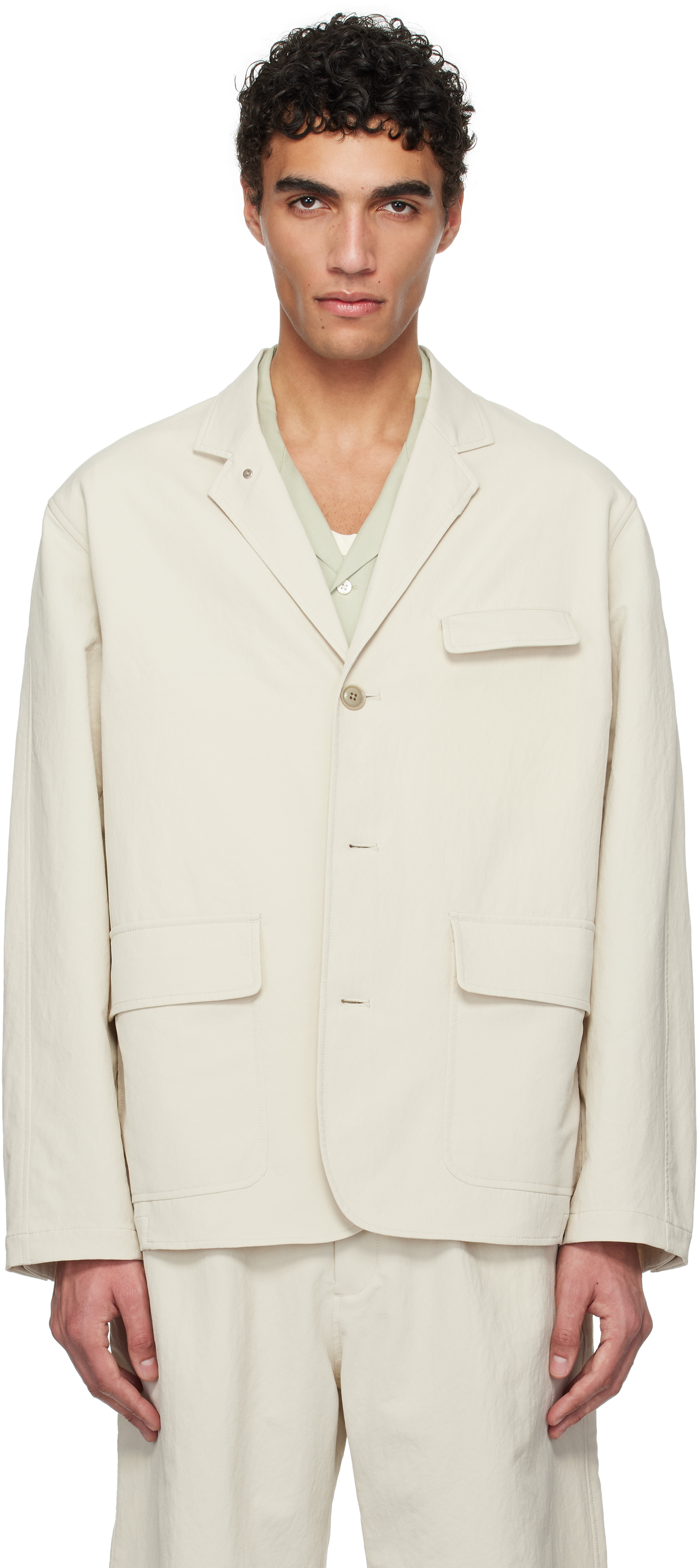 Beige ALPHADRY Club Blazer